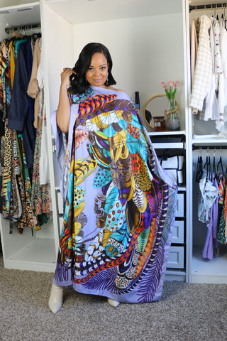 Purple Reign Kaftan Dress