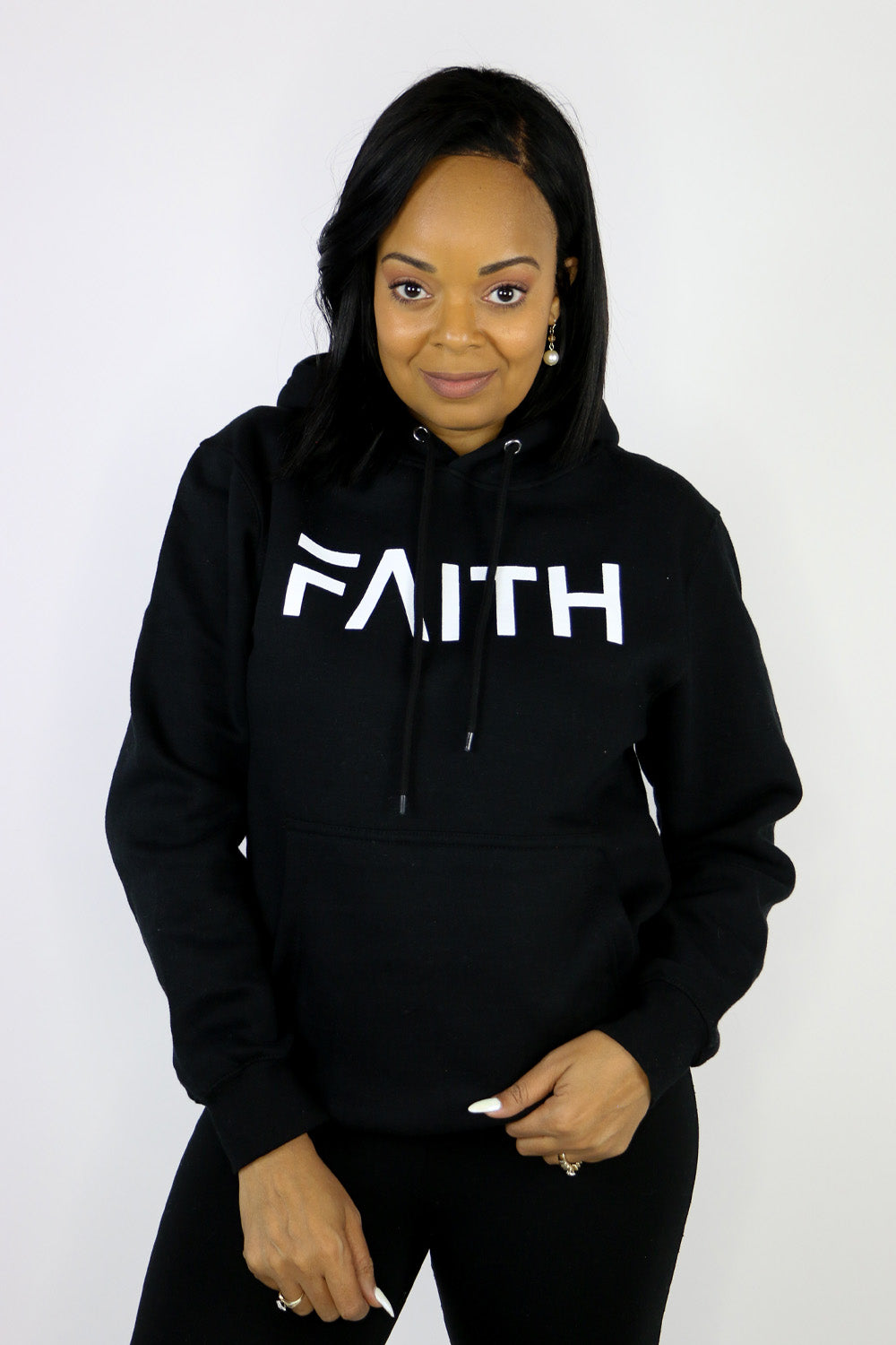 Faith Hoodie | Black