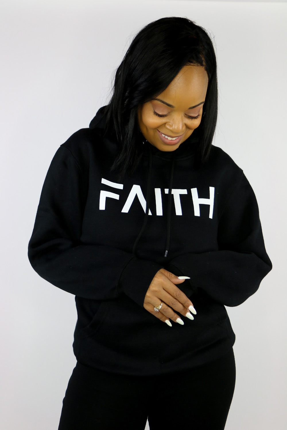 Faith Hoodie | Black