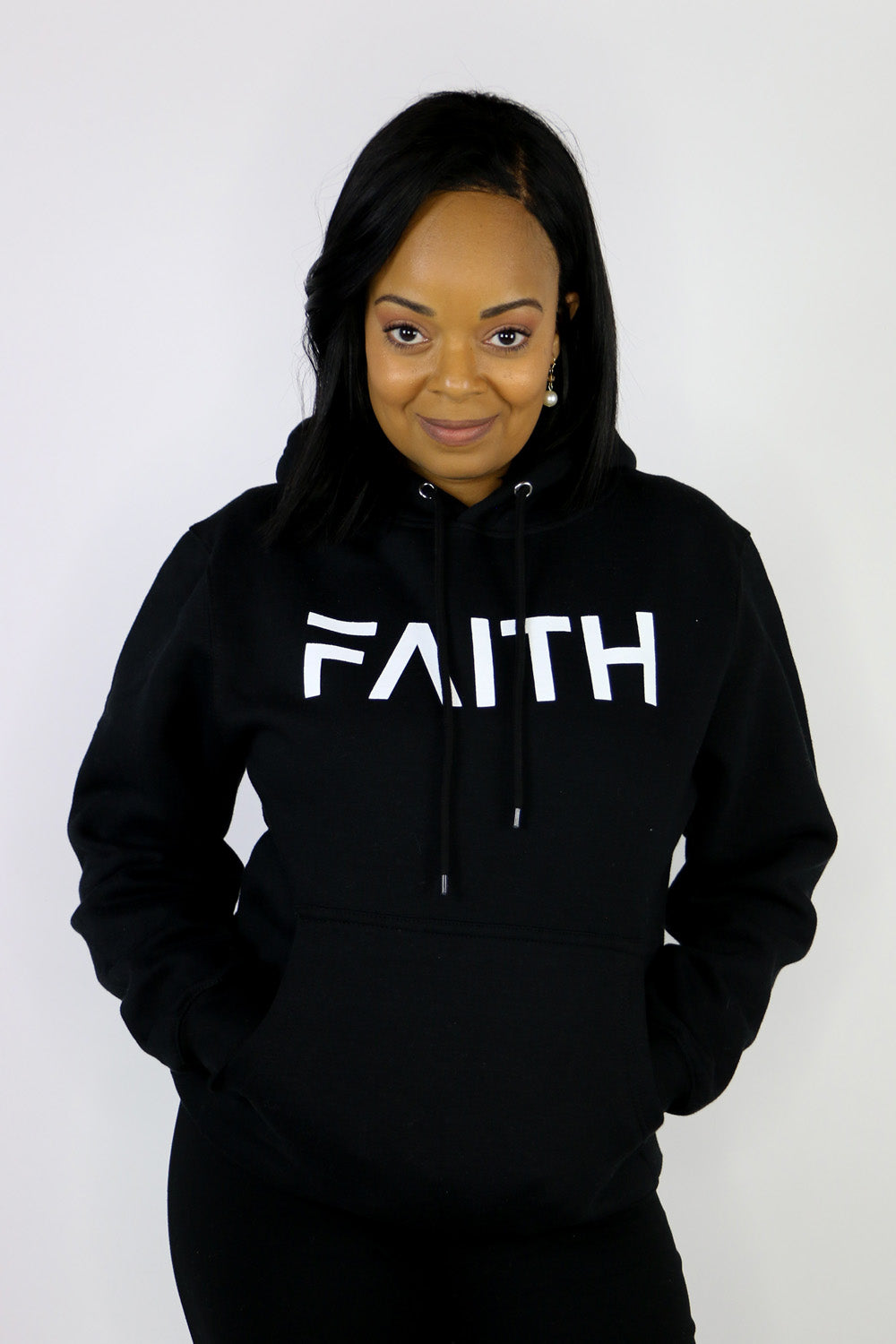 Faith Hoodie | Black