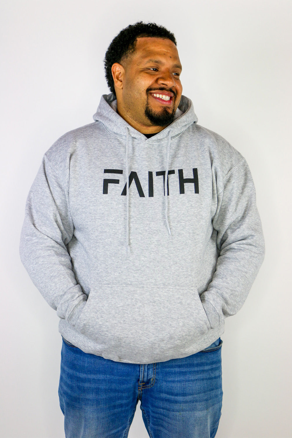 Faith Hoodie | Gray